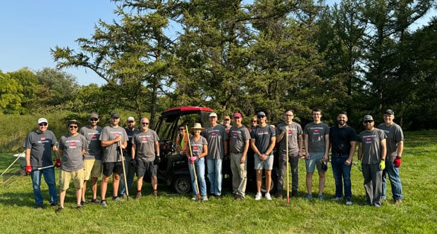 Toro donates equipment to support University of Minnesota Landscape Arboretum